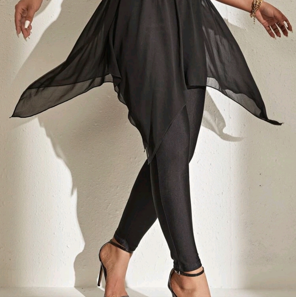 2 in one legging skirt